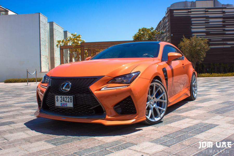  Lexus RC F on Vossen Wheels (VFS6) 2017 года  (фото 10 из 15)